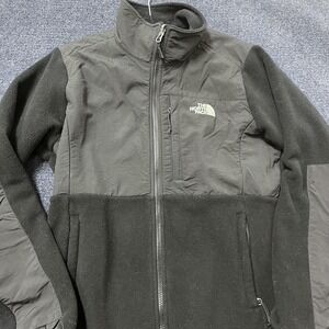 The North Face Jacket Womens Large Black Polartec Recycled Fleece Full Zip